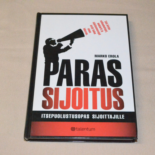 Marko Erola Paras sijoitus - Itsepuolustusopas sijoittajille